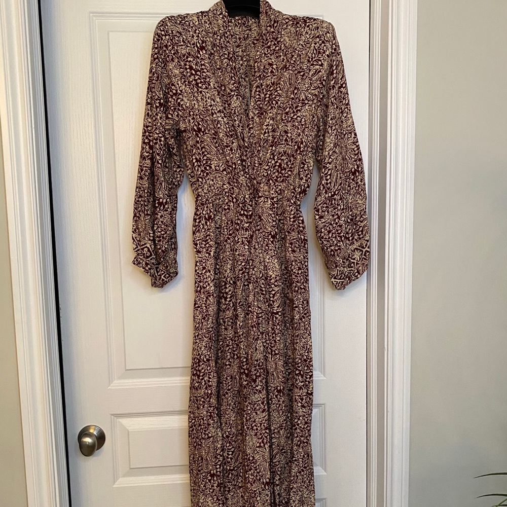 Anthropologie long dress